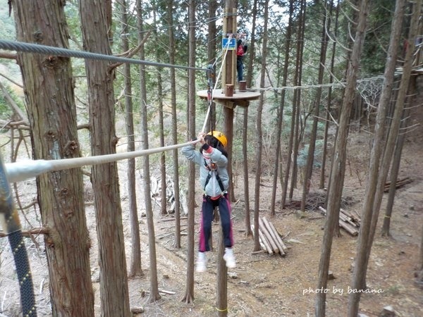 冒険の森in能勢　小学生子供と一緒　体験ブログ