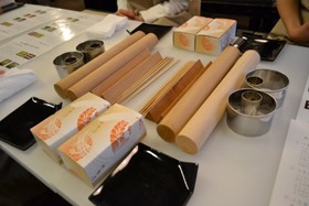 京都和菓子作り体験（甘春堂東店）
