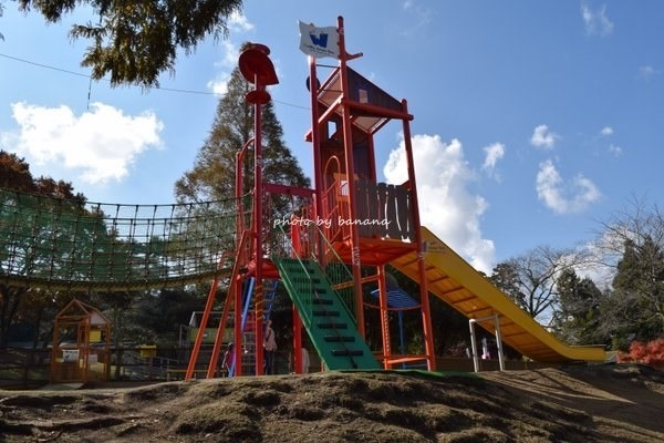 熊本観光　阿蘇カドリードミニオン　遊具ある公園